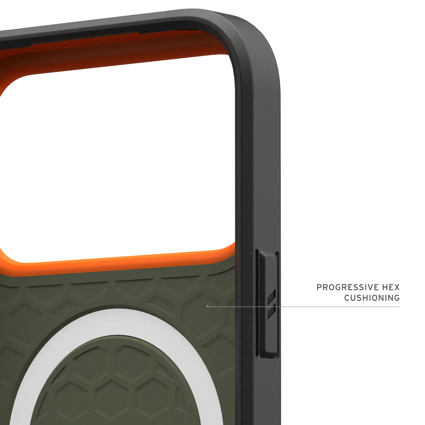 UAG iPhone 17 Pro Max Civilian MagSafe Olive/Orange