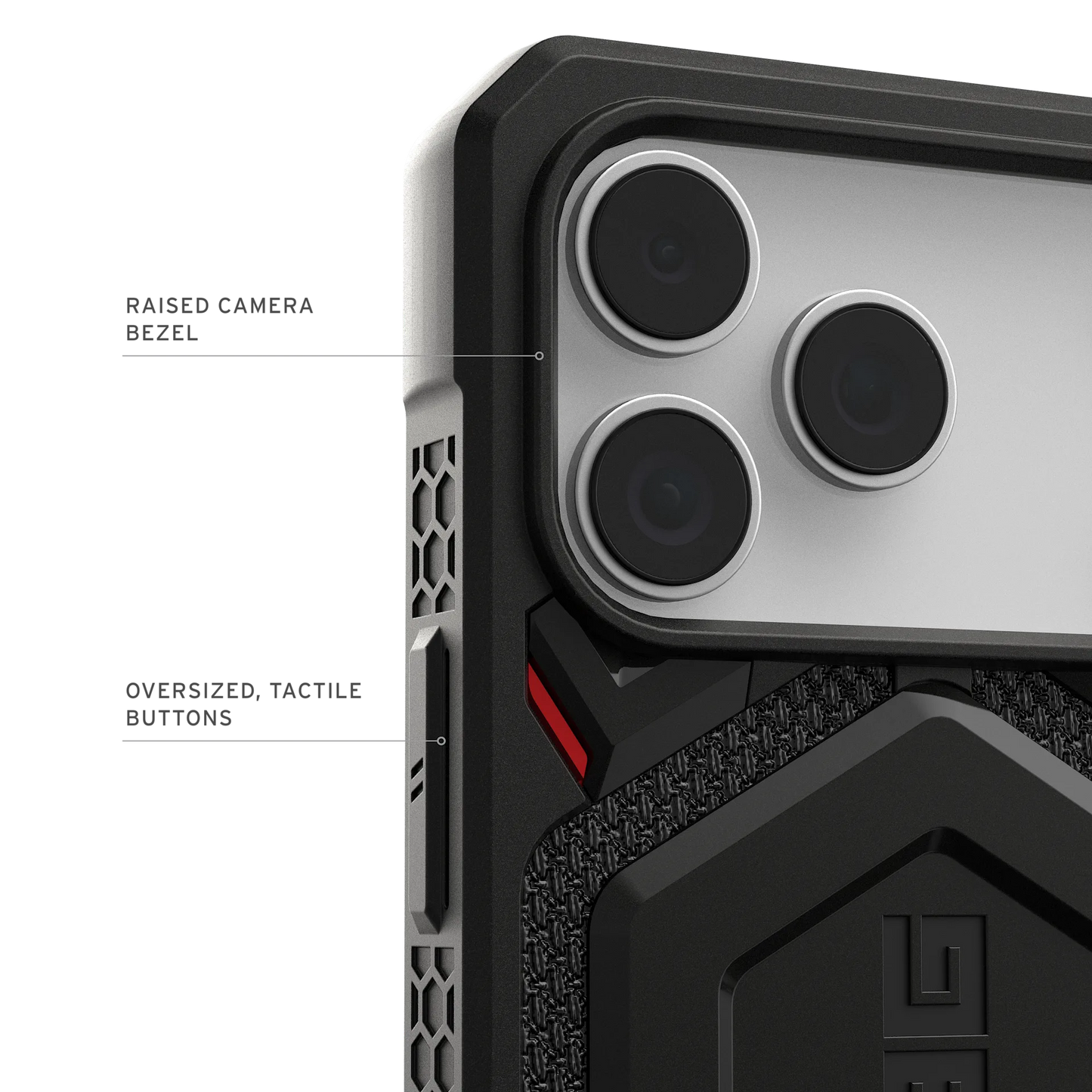 UAG iPhone 17 Pro Max Monarch Pro Kevlar Black