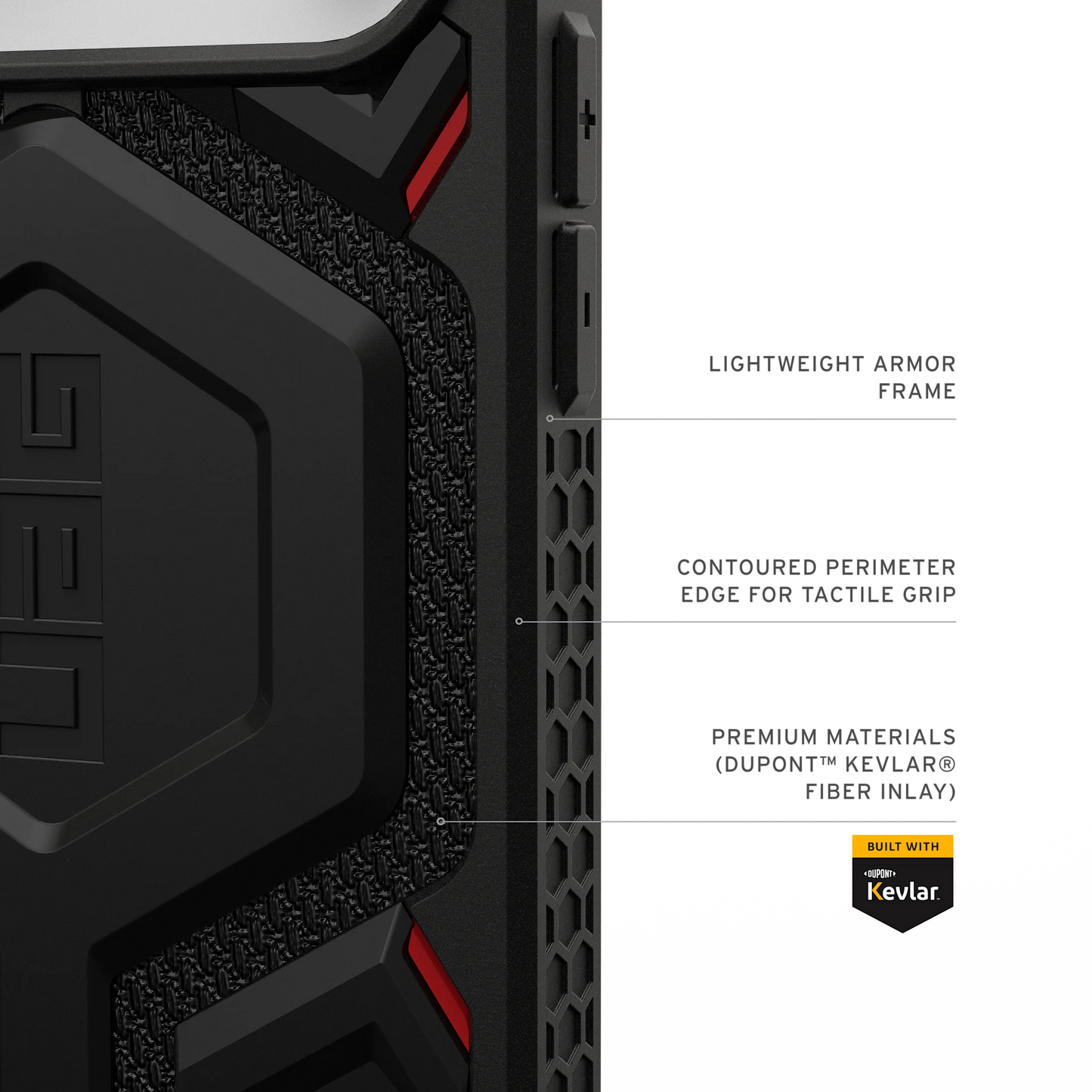 UAG iPhone 17 Pro Max Monarch Pro Kevlar Black