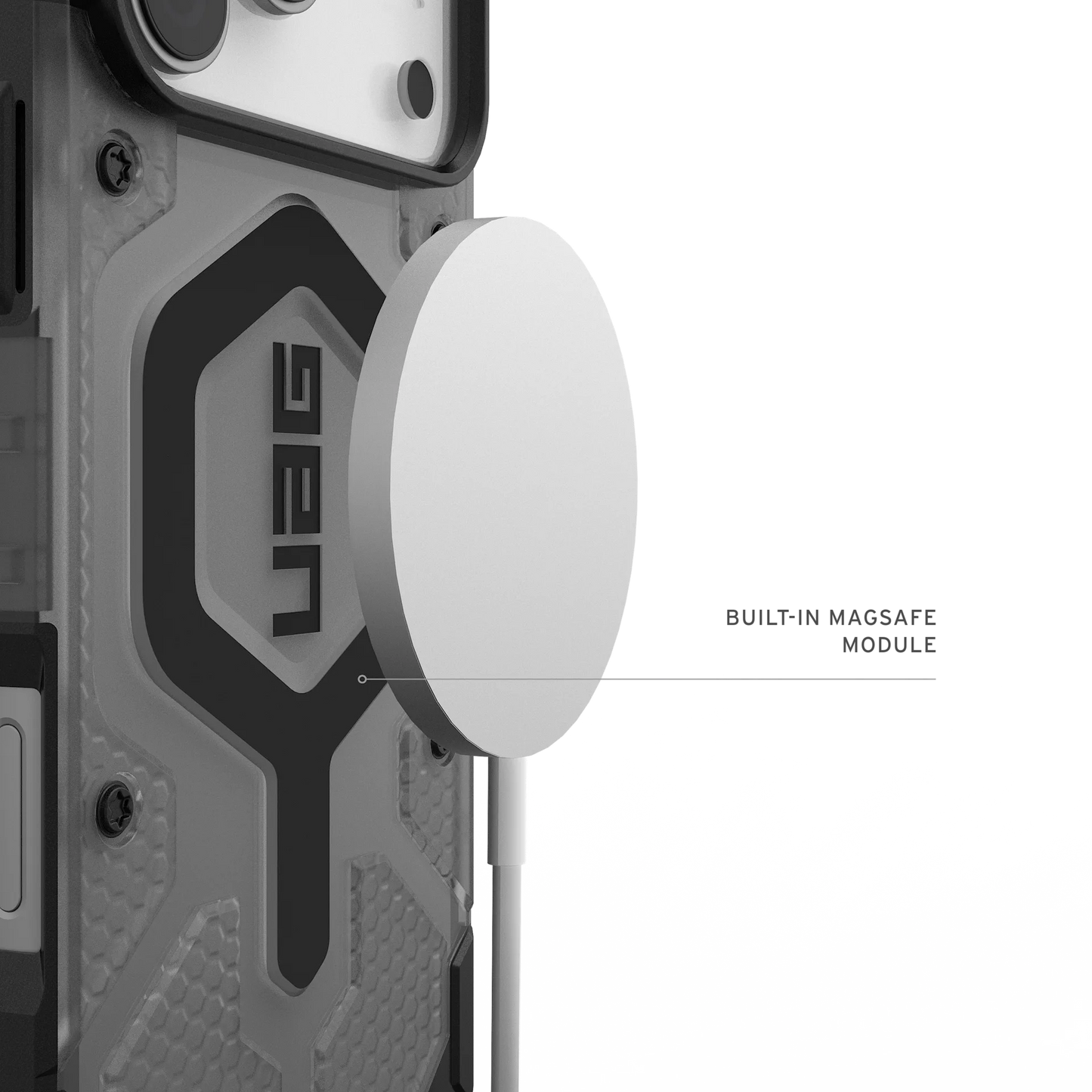 UAG iPhone 17 Pro Max Pathfinder Clr MagSafe Ash/Black