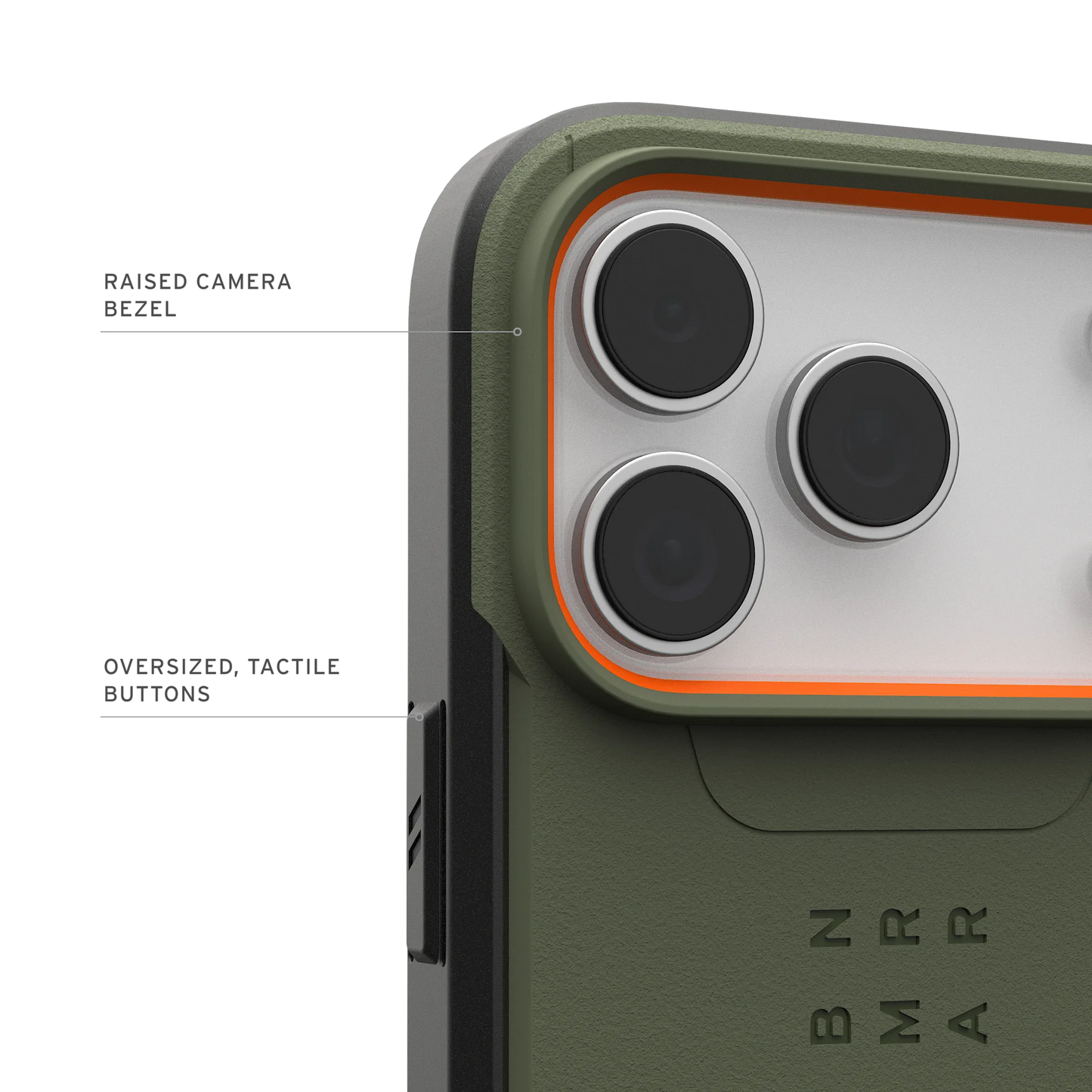 UAG iPhone 17 Pro Civilian MagSafe Olive/Orange