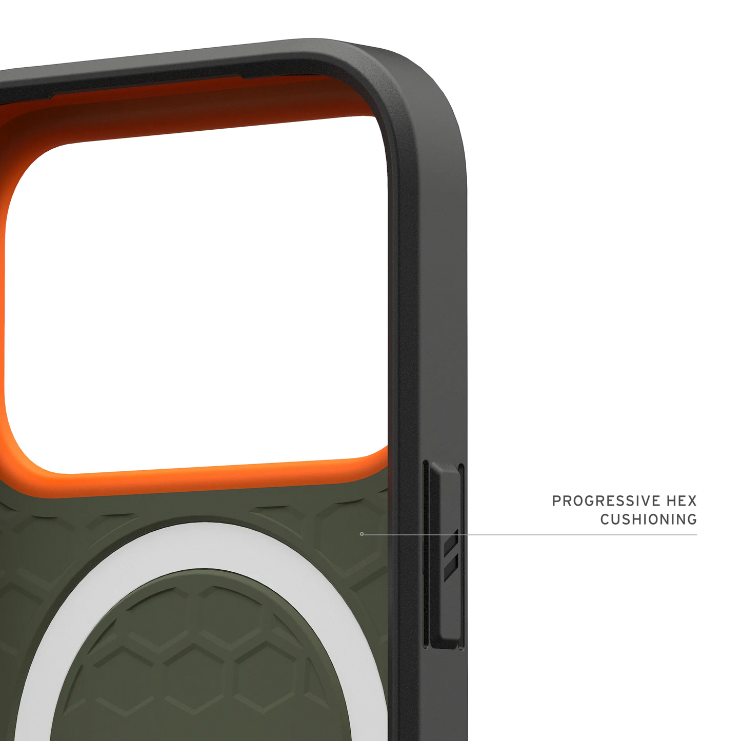 UAG iPhone 17 Pro Civilian MagSafe Olive/Orange