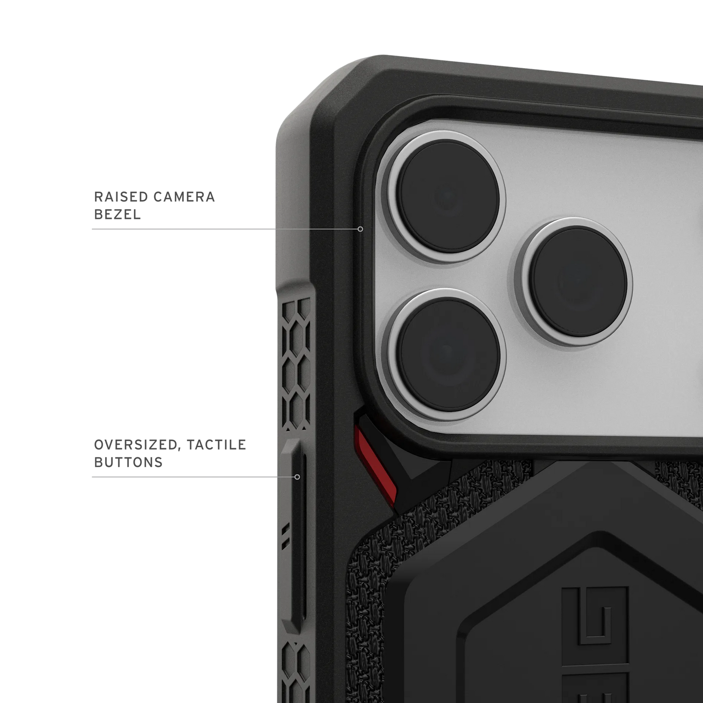 UAG iPhone 17 Pro Monarch Pro Kevlar Black