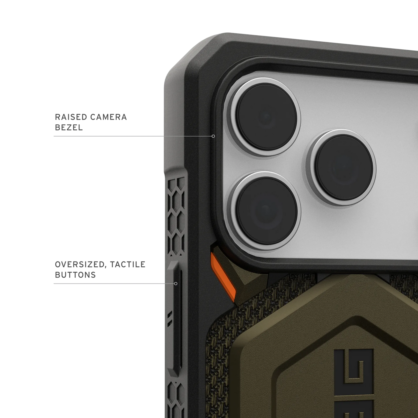 UAG iPhone 17 Pro Monarch Pro Kevlar Element Green