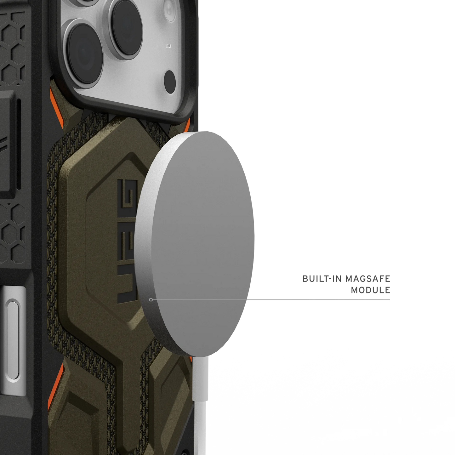 UAG iPhone 17 Pro Monarch Pro Kevlar Element Green