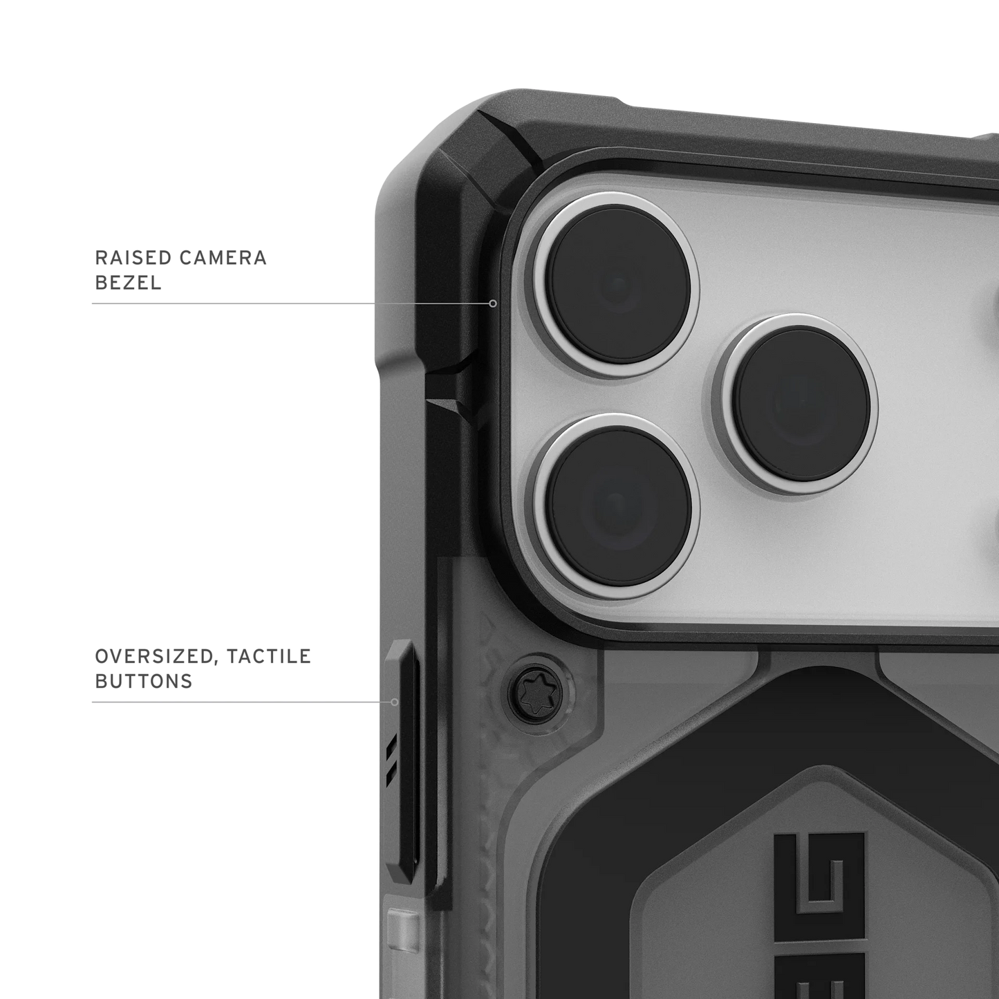 UAG iPhone 17 Pro Pathfinder Clr MagSafe Ash/Black
