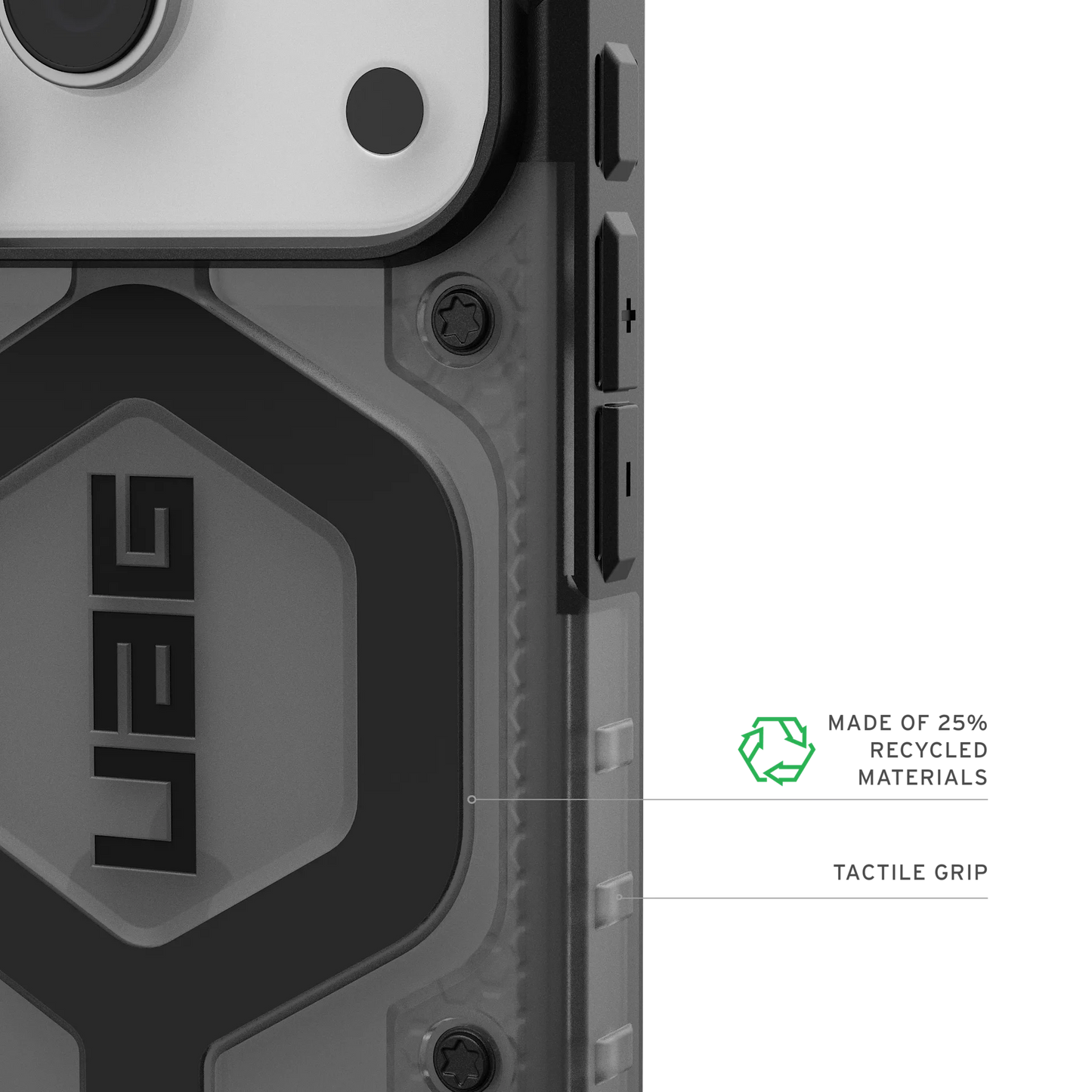 UAG iPhone 17 Pro Pathfinder Clr MagSafe Ash/Black