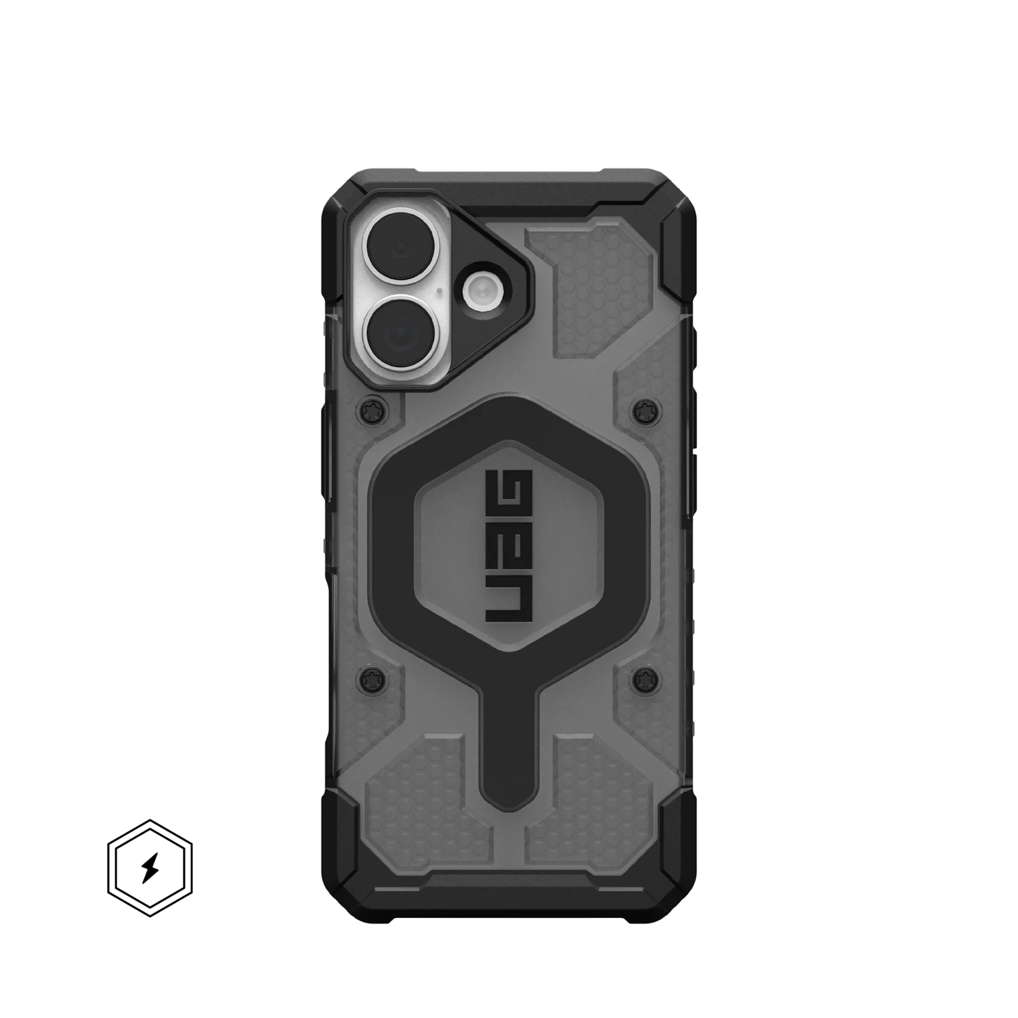 UAG iPhone 17 Pathfinder Clr MagSafe Ash/Black