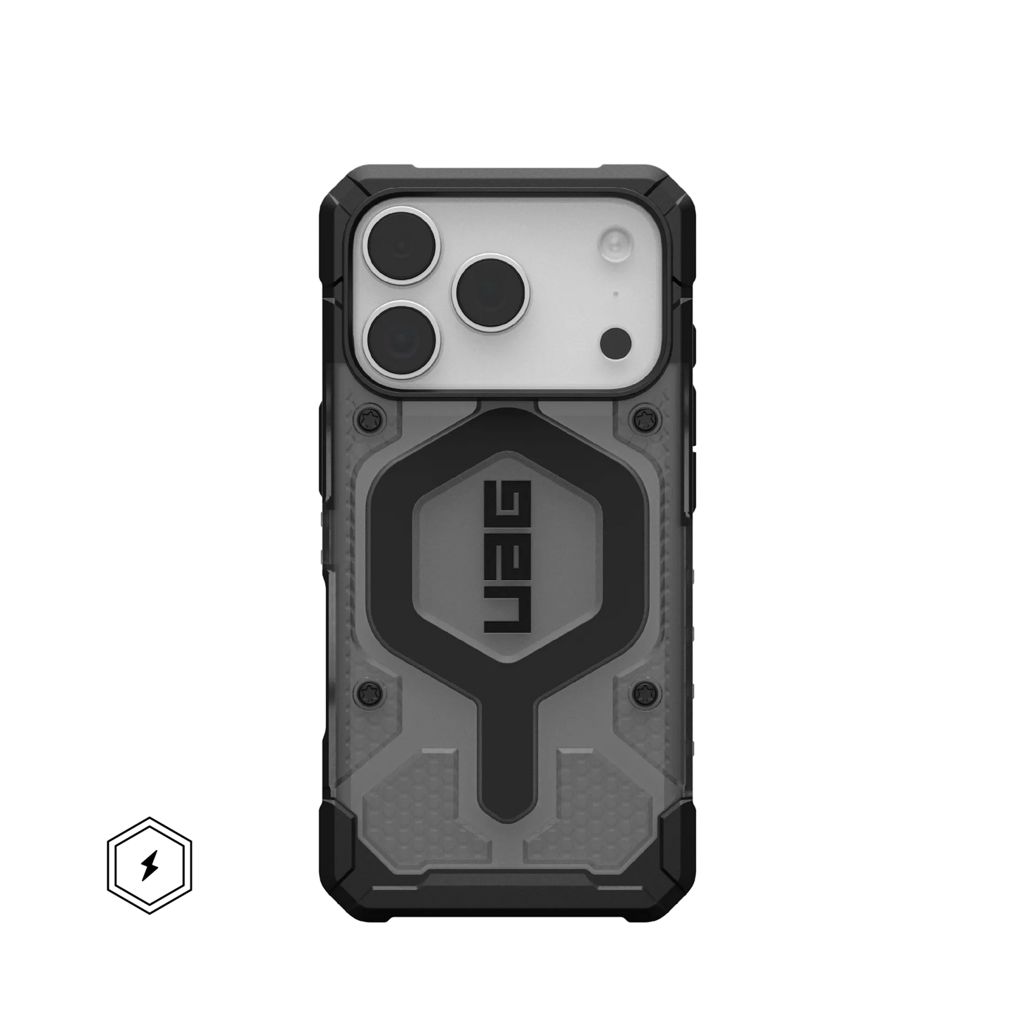 UAG iPhone 17 Pro Pathfinder Clr MagSafe Ash/Black