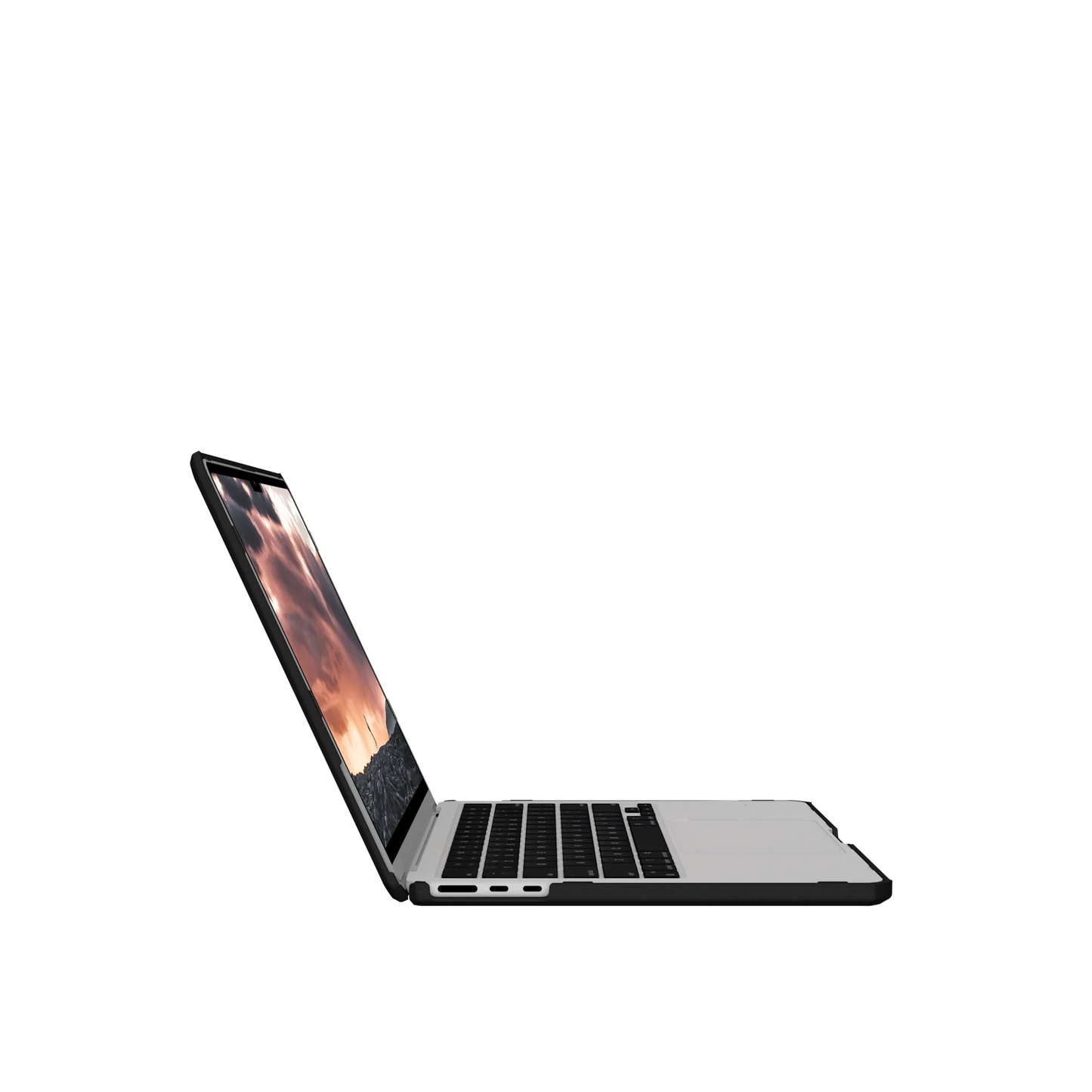 Capa UAG MacBook Air 13 M2/M3/M4 Plyo - Ice/Black