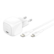 Carregador Belkin 30W USB PD + Cabo 1M C/LGT