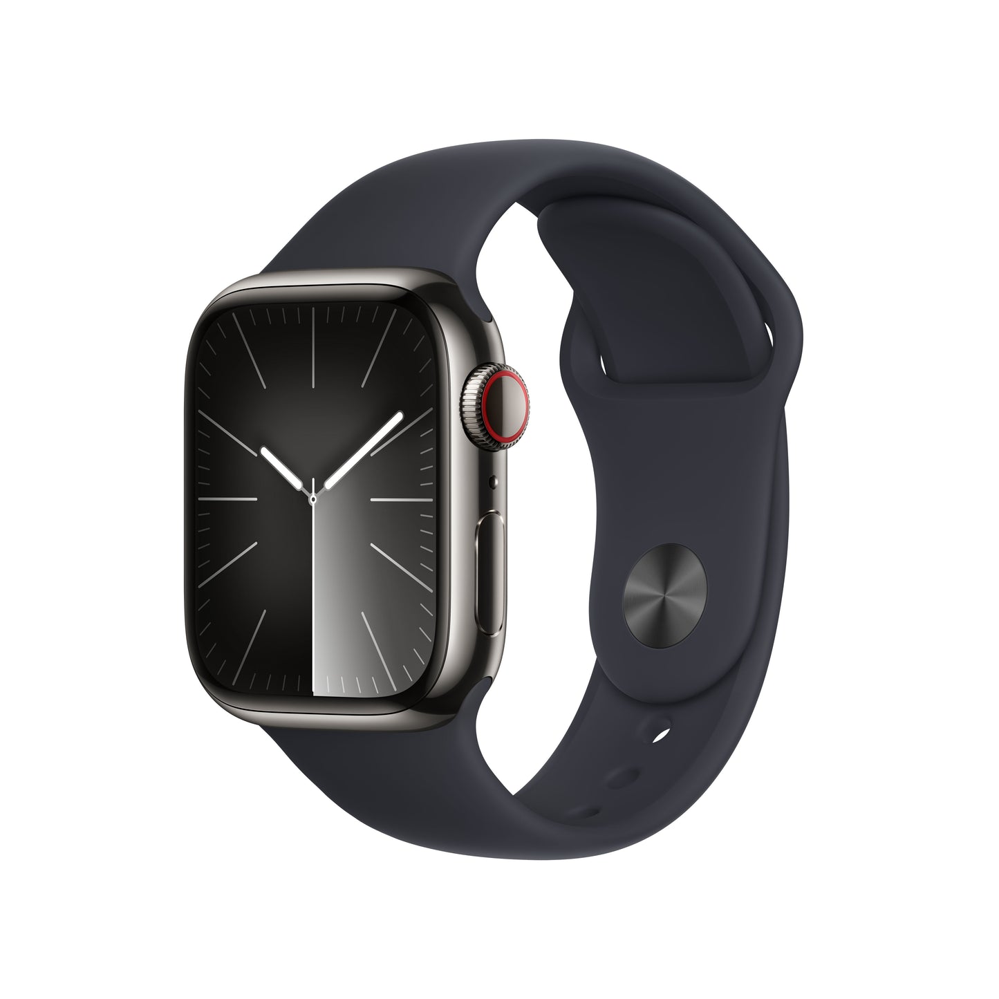 Watch S9 Cellular 41m Graphite/Meia-noite Sport - S/M
