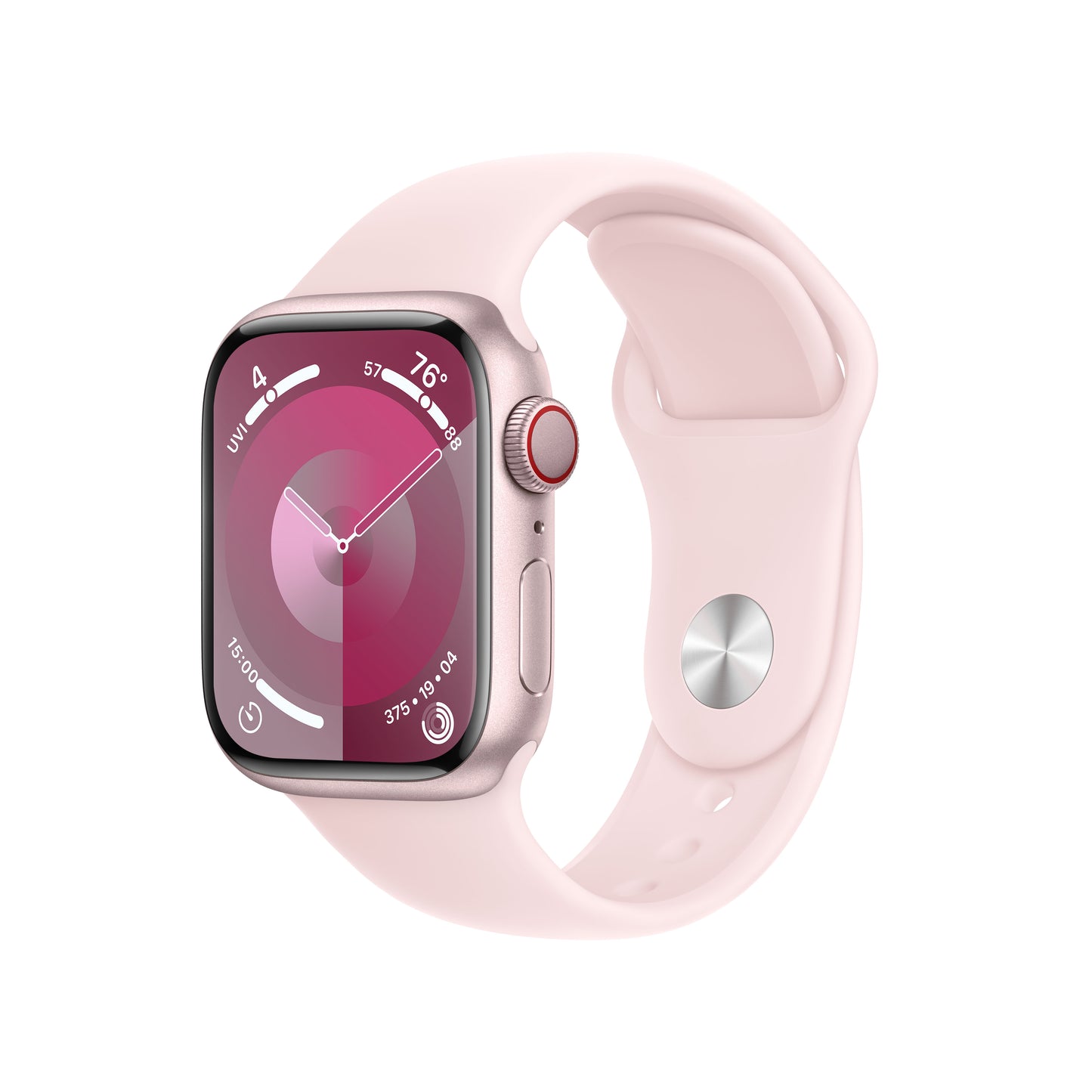 Watch S9 Cellular 41m Rosa/Rosa-claro Sport - S/M