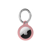 Airtag Secure Silicone Key Clip , Ballet Pink