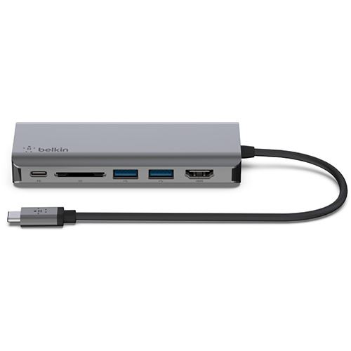 Adaptador HUB Usb C 6 em 1