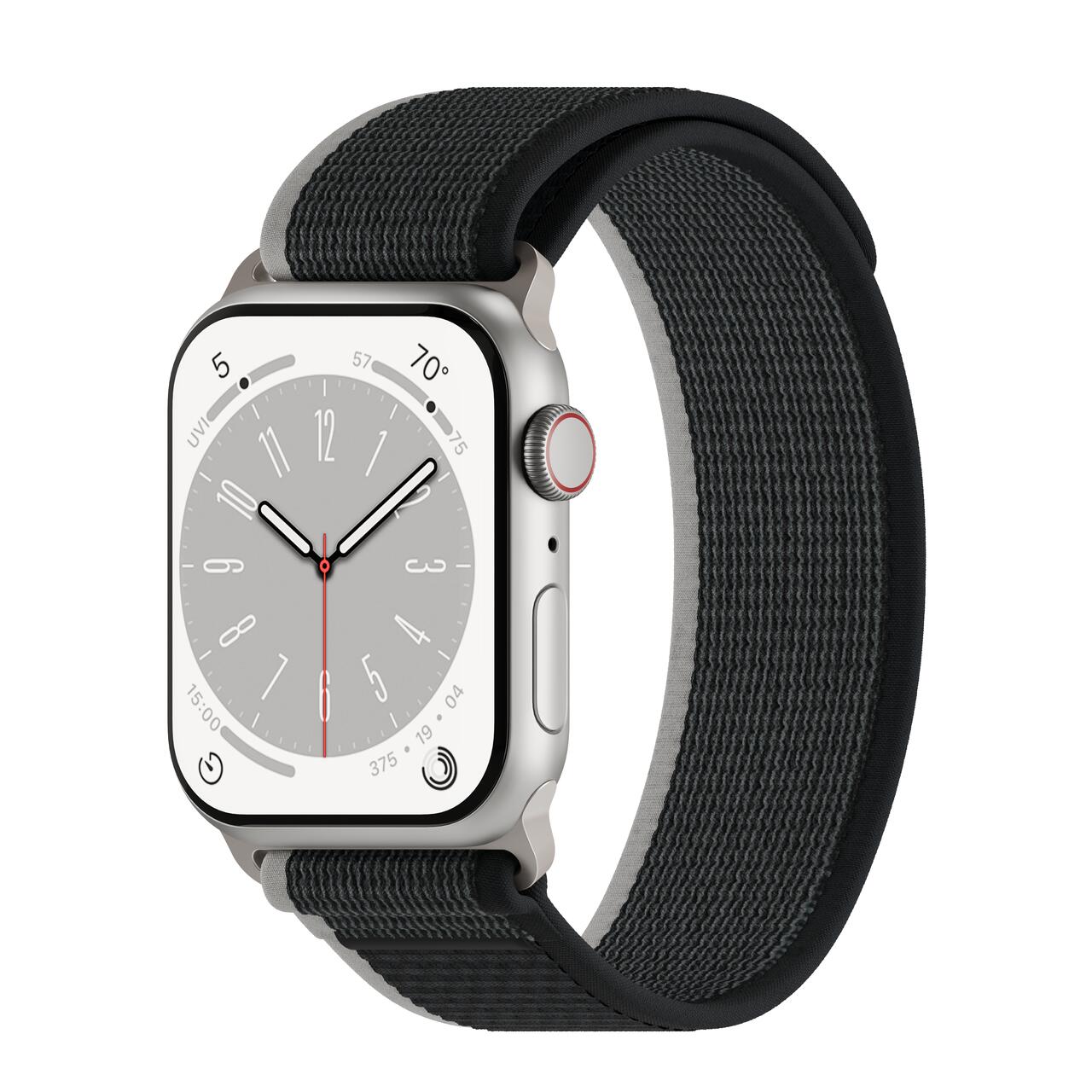 Athletic Loop For Apple Watch 41Mm Black