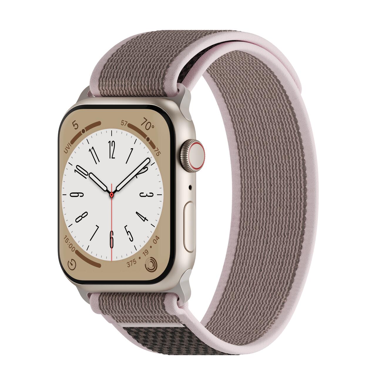 Athletic Loop Apple Watch 41Mm Pink Sand