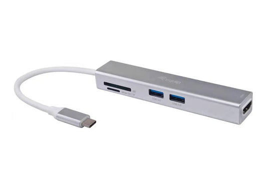 Adaptador Usb-C Multifunções 5 em 1