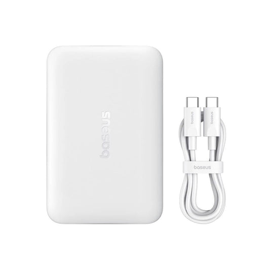 Powerbank Baseus Magnético Enerfill 10000mAh 30W USB-C Branco