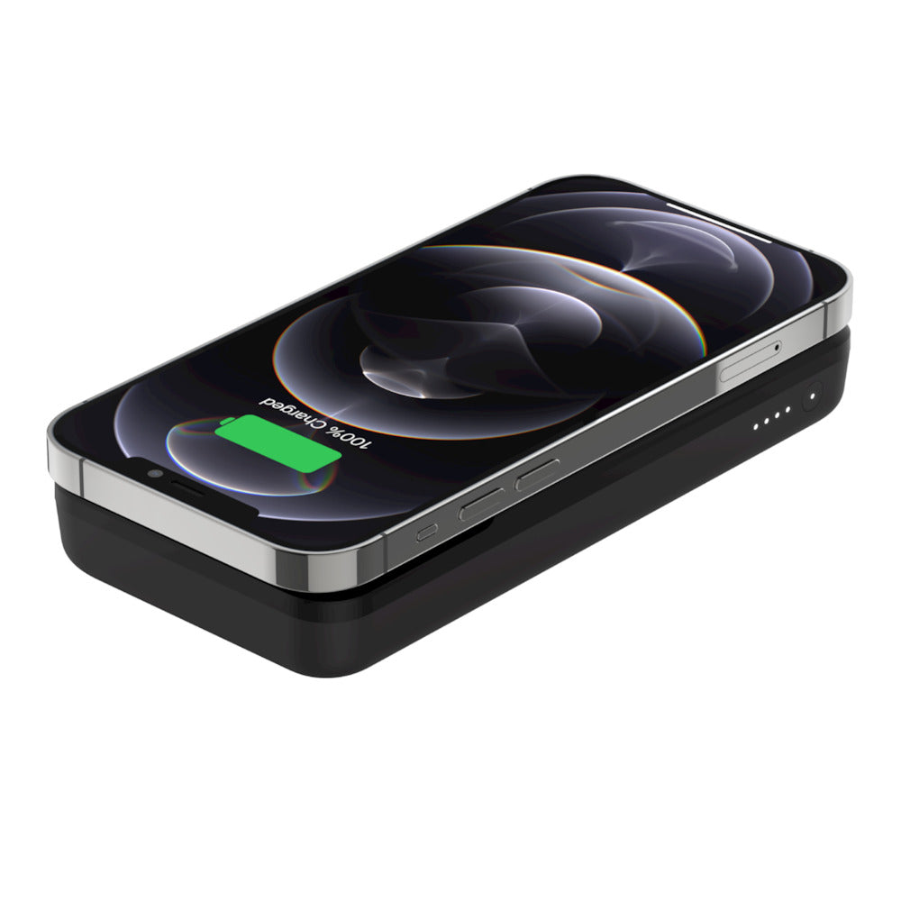 Carregador magnético PorTátil Sem Fio Boost Charge 10000 mAh Preto