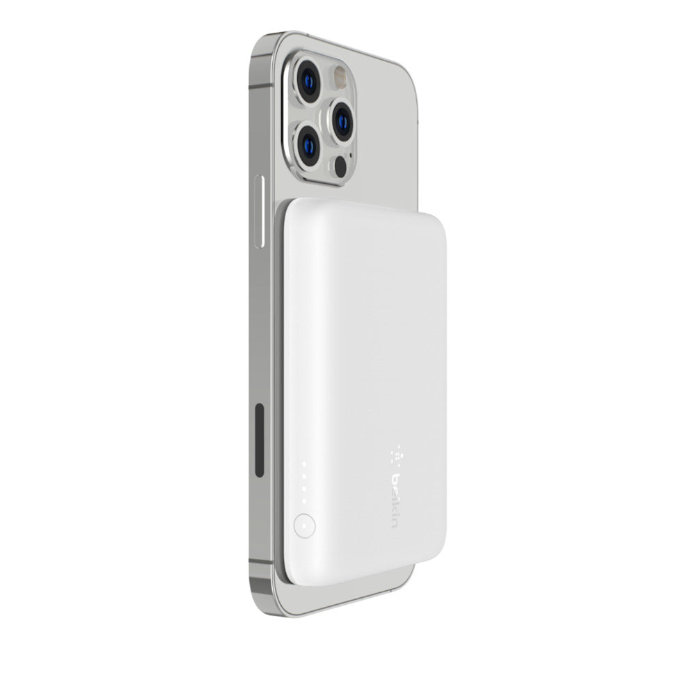 PowerBank Magnético Sem Fio 2500mAh Branco