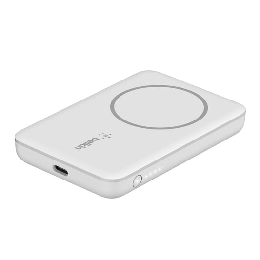 PowerBank Magnético Sem Fio 2500mAh Branco