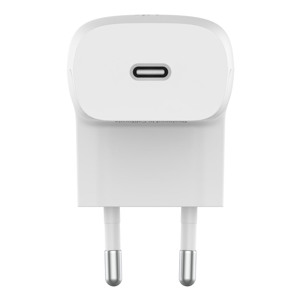 20W Usb-C PD PPS WALL ChargeR: WHITE
