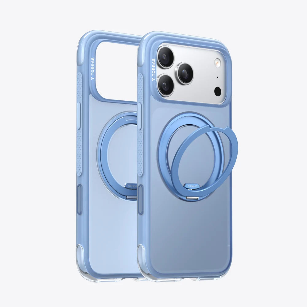 Capa Torras O3 Air iPhone 17 Pro Max Island Blue
