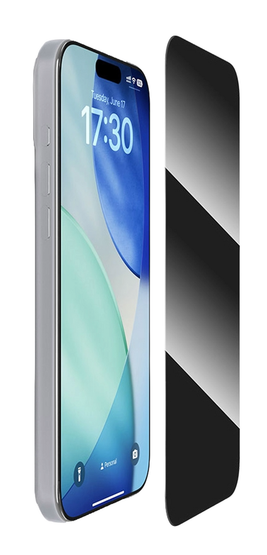 DEVIA - Privacy Temp Glass iPhone 17 Pro Max (With instalation)