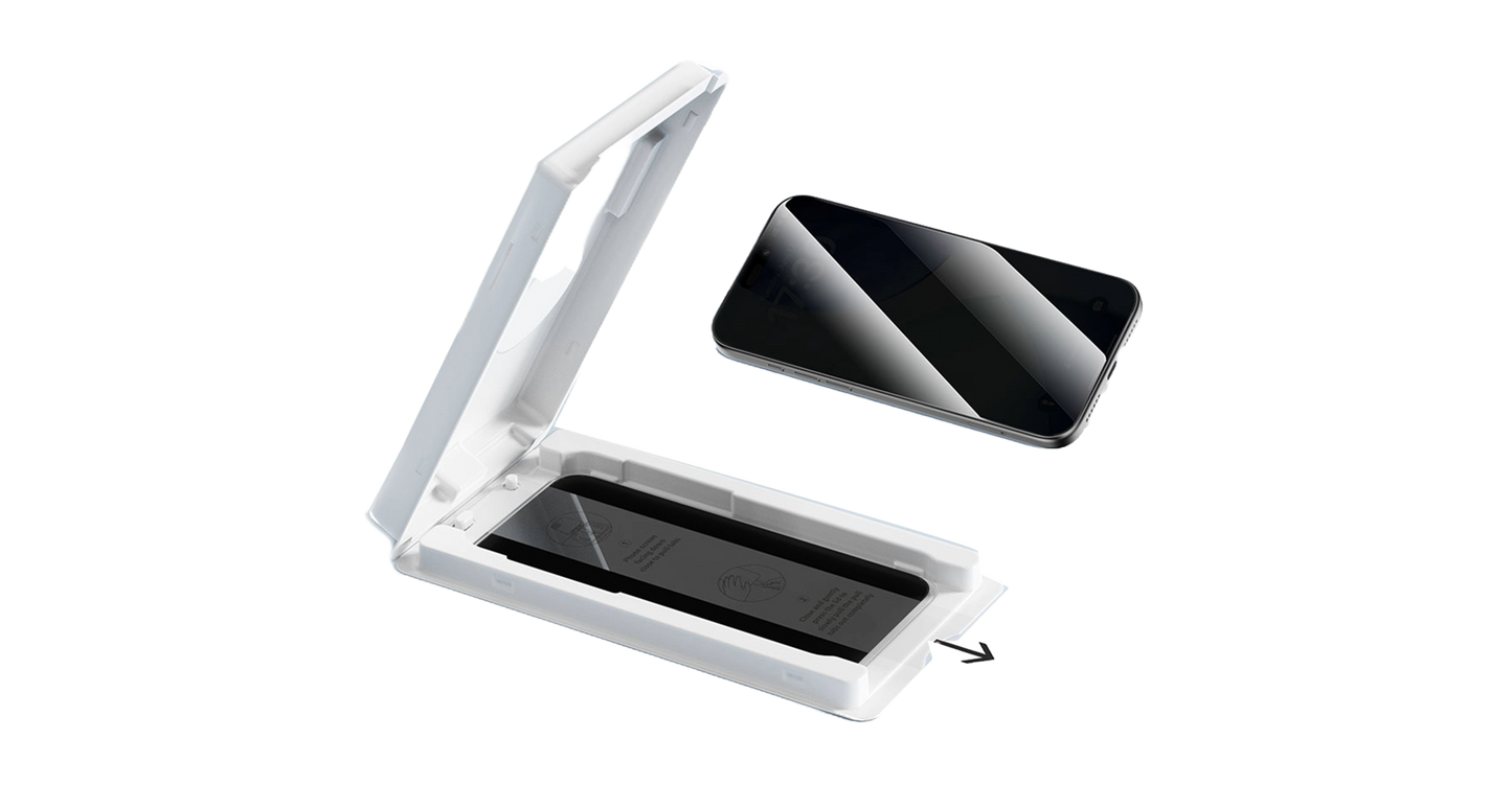 DEVIA - Privacy Temp Glass iPhone 17 Pro Max (With instalation)