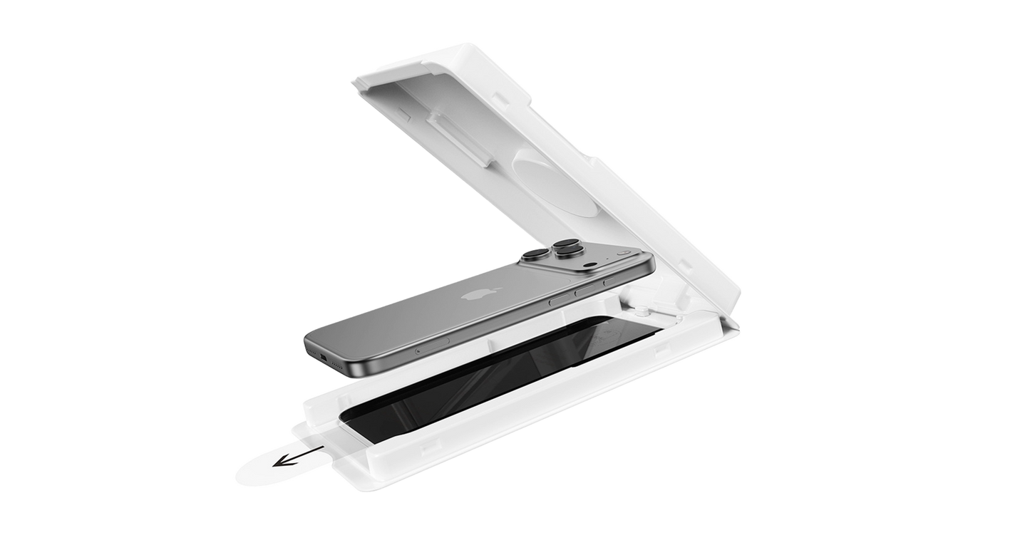 DEVIA - Privacy Temp Glass iPhone 17 Pro Max (With instalation)