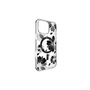 Black Flower Case iPhone 16