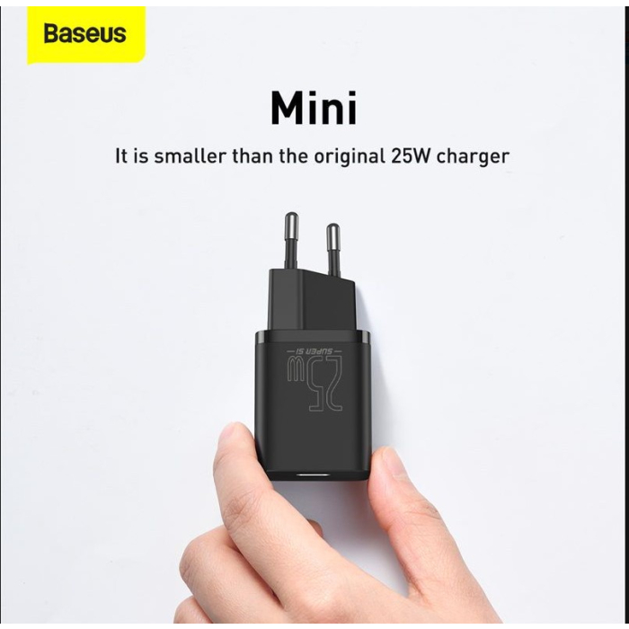 Quick Charger Super Si 1C 25W Eu Sets Preto