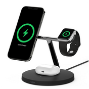 BoostCharge Pro 3-in-1 Wireless Charger Black