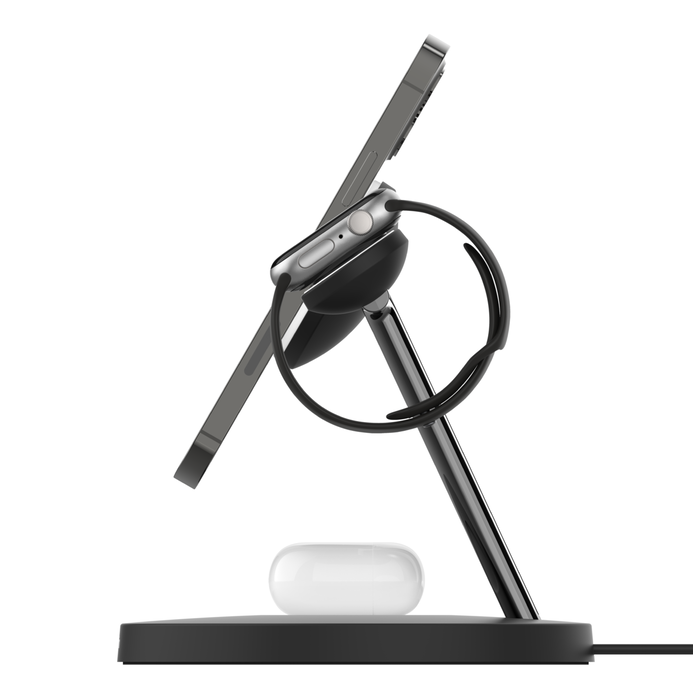 BoostCharge Pro 3-in-1 Wireless Charger Black