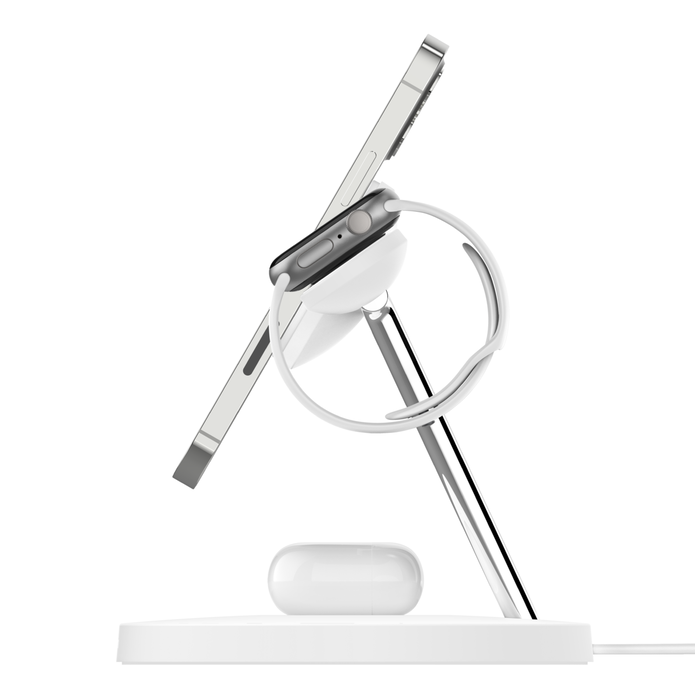 BoostCharge Pro 3-in-1 Wireless Charger White