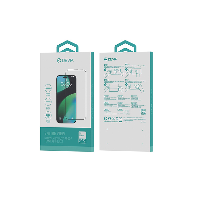 Full Screen Twice Temp Glass iPhone 14 Pro Max