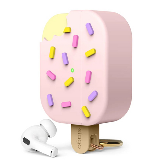 Capa AirPod Pro 2 Ice Cream Rosa