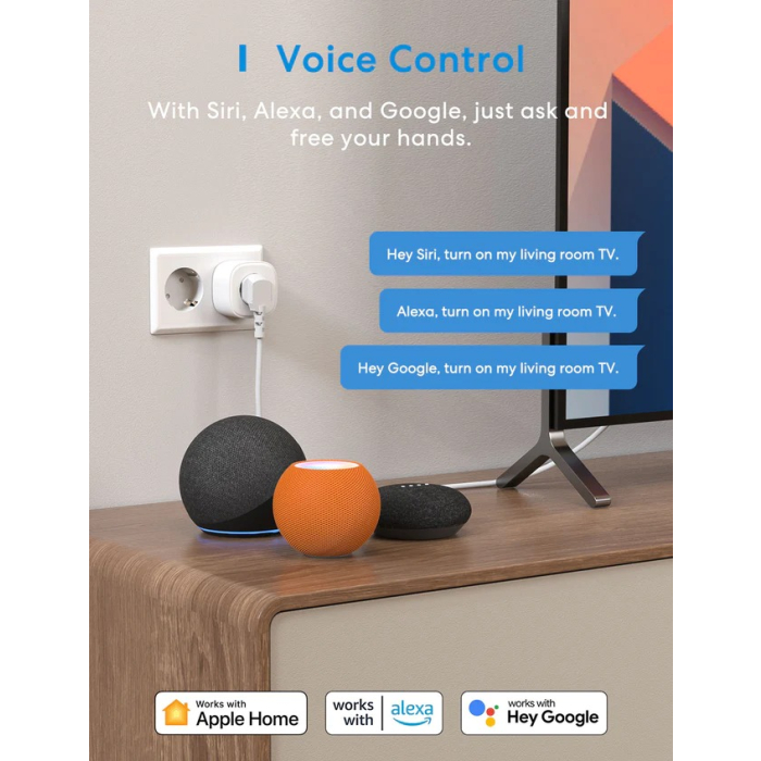Tomada Smart Wi-Fi - 2 pack