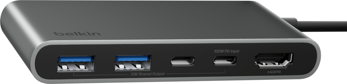 Hub Belkin USB 3.0 Belkin 4 portas + HDMI