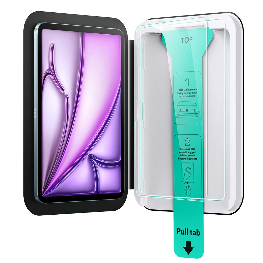 Pelicula ESR UltraFit Tempered Glass 2-Pack iPad Air 13P 6 / 7 / 8 2024-2026 Clear