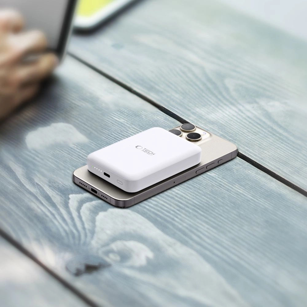 Powerbank Magsafe Tech-Protect 10000mAh Branco