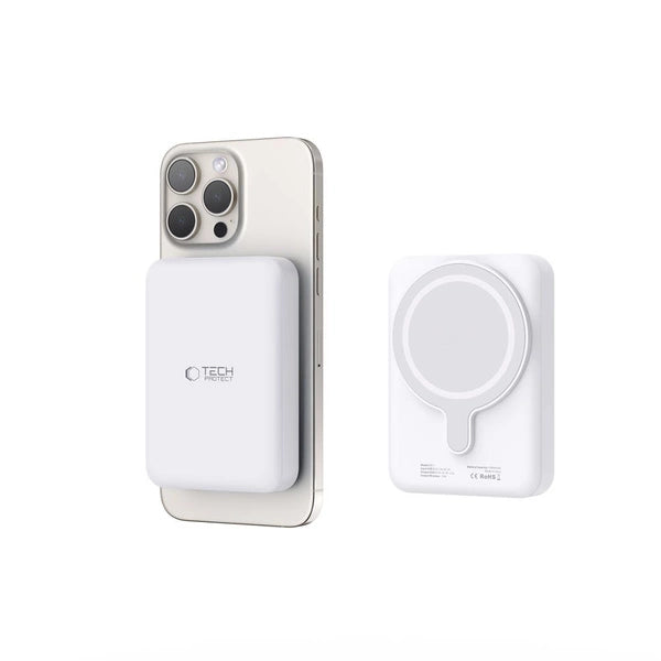 Powerbank Magsafe Tech-Protect 10000mAh Branco