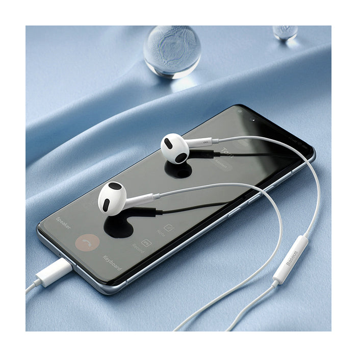 Encok Type-C Lateral In-Ear WiRed Earphone C17 White