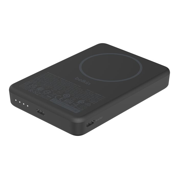 Powerbank Belkin BoostCharge 10k 7.5w Slim Magnetic Black