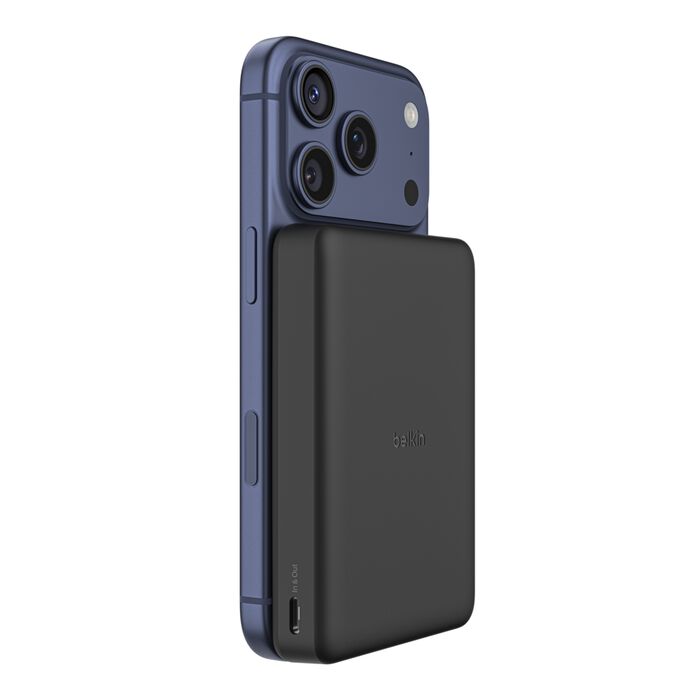 Powerbank Belkin BoostCharge 10k 7.5w Slim Magnetic Black