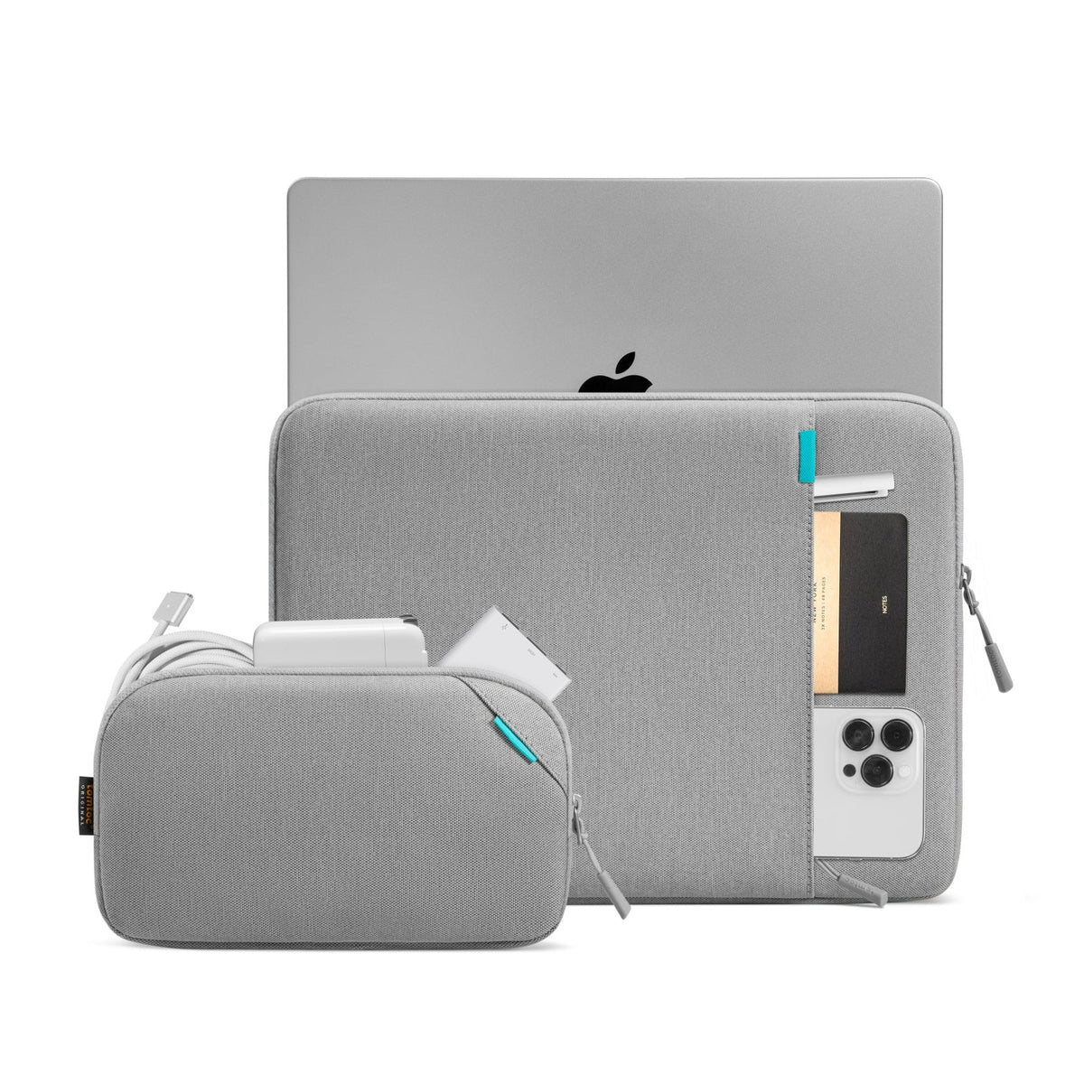 Sleeve Tomtoc Defender for 14'' PRO Gray with Pouch