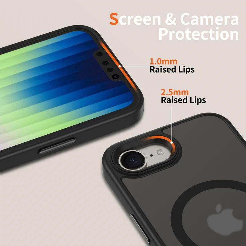 iPhone 16e Tech-Protect Magmat Case Matt Black