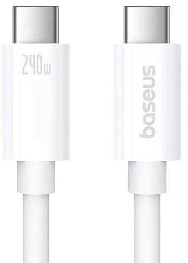 Baseus Cabo Type-C to Type-C 240W 1M Branco