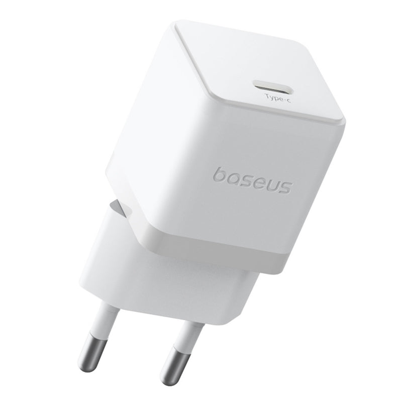 Baseus Carregador Palm Fast Charger 1C 30W Eu Moon White